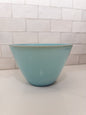 Vintage Fire King Delphite Blue Ovenware Splash-Proof Mixing Bowl