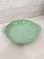 Vintage Anchor Hocking Fire-King Jadeite 2000 Pie Plate w/ Fluted Rim