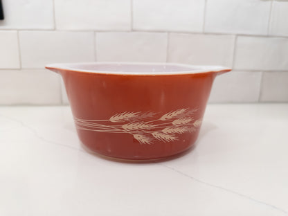 Vintage Pyrex 473 Autumn Harvest Cinderella Casserole Dish