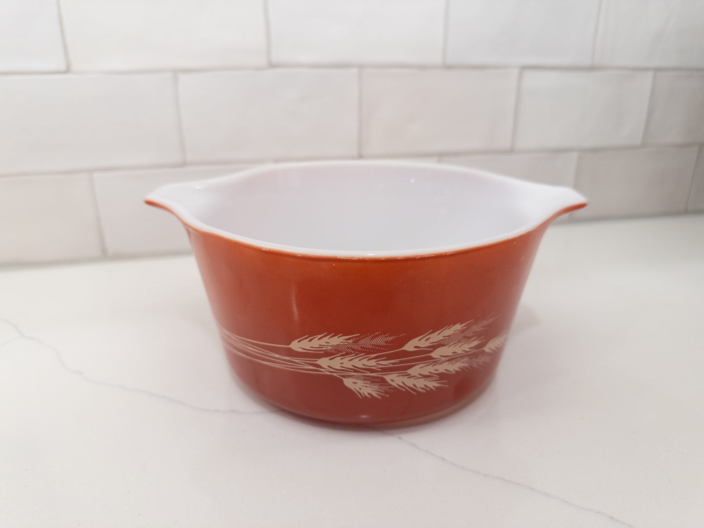 Vintage Pyrex 473 Autumn Harvest Cinderella Casserole Dish