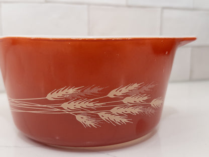 Vintage Pyrex 473 Autumn Harvest Cinderella Casserole Dish