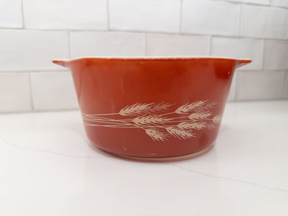 Vintage Pyrex 473 Autumn Harvest Cinderella Casserole Dish