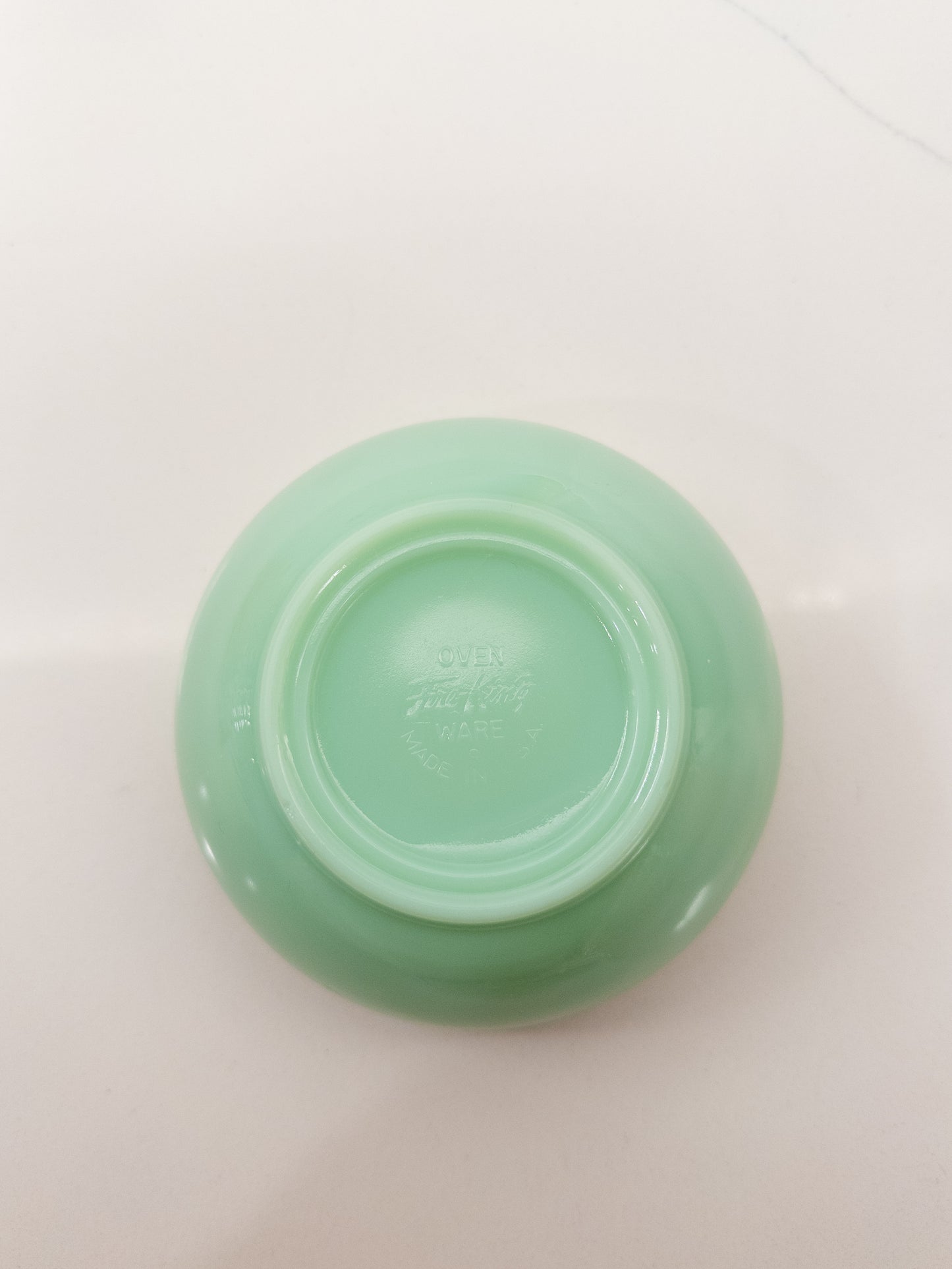 Vintage Fire King Jadeite Glass Bowl