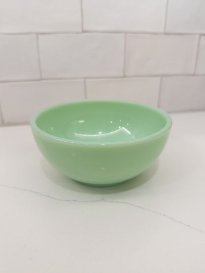 Vintage Fire King Jadeite Glass Bowl