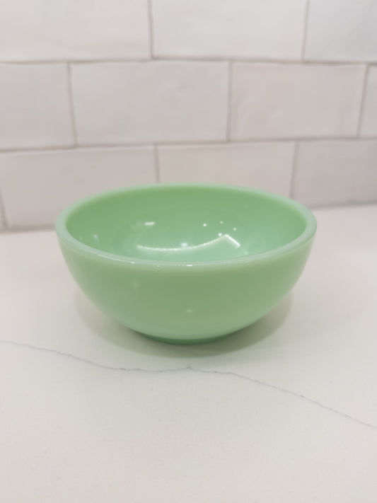 Vintage Fire King Jadeite Glass Bowl