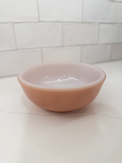 Vintage Glassbake Brown Small Single Serve Bowl