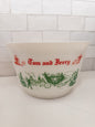 Vintage Hazel Atlas Tom and Jerry Punch Bowl Set