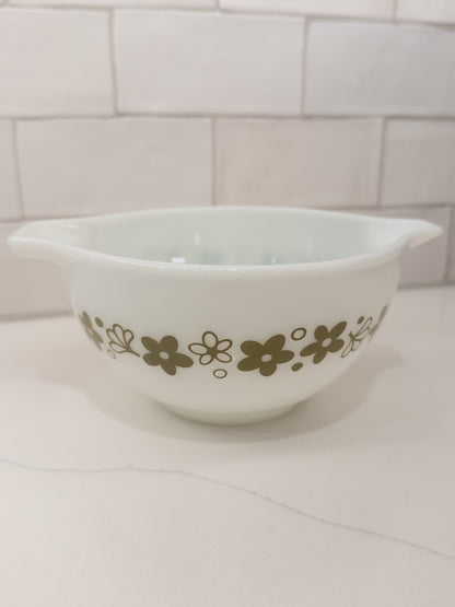 Vintage Pyrex 441 Spring Blossom Cinderella Mixing Bowl