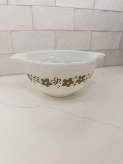 Vintage Pyrex 441 Spring Blossom Cinderella Mixing Bowl
