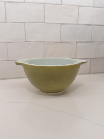 Vintage Pyrex 441 Verde Green Cinderella Mixing Bowl