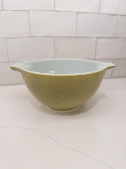 Vintage Pyrex 441 Verde Green Cinderella Mixing Bowl