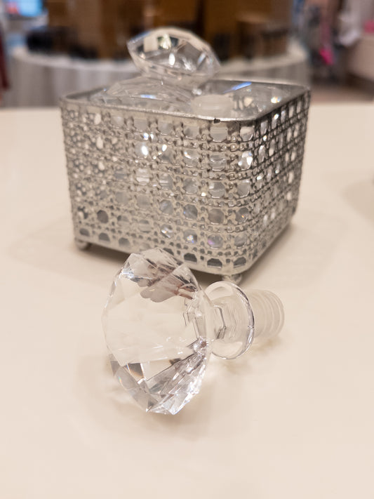 Round Cut Gem Bottle Stopper