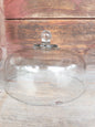 Vintage 11" Glass Cake Dome