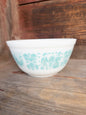 Vintage Pyrex 402 Turquoise Amish Butterprint Mixing Bowl