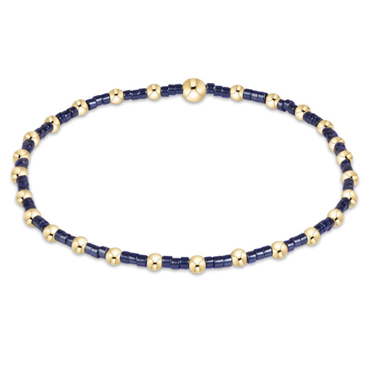 enewton Hope Sincerity Bracelet - Navy shown flat on a plain white background