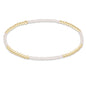 enewton Hope Blissful Bracelet - Milkshake shown flat on a plain white background