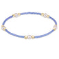 enewton Hope Purpose Pearl Bracelet - Bright Blue shown flat on a plain white background