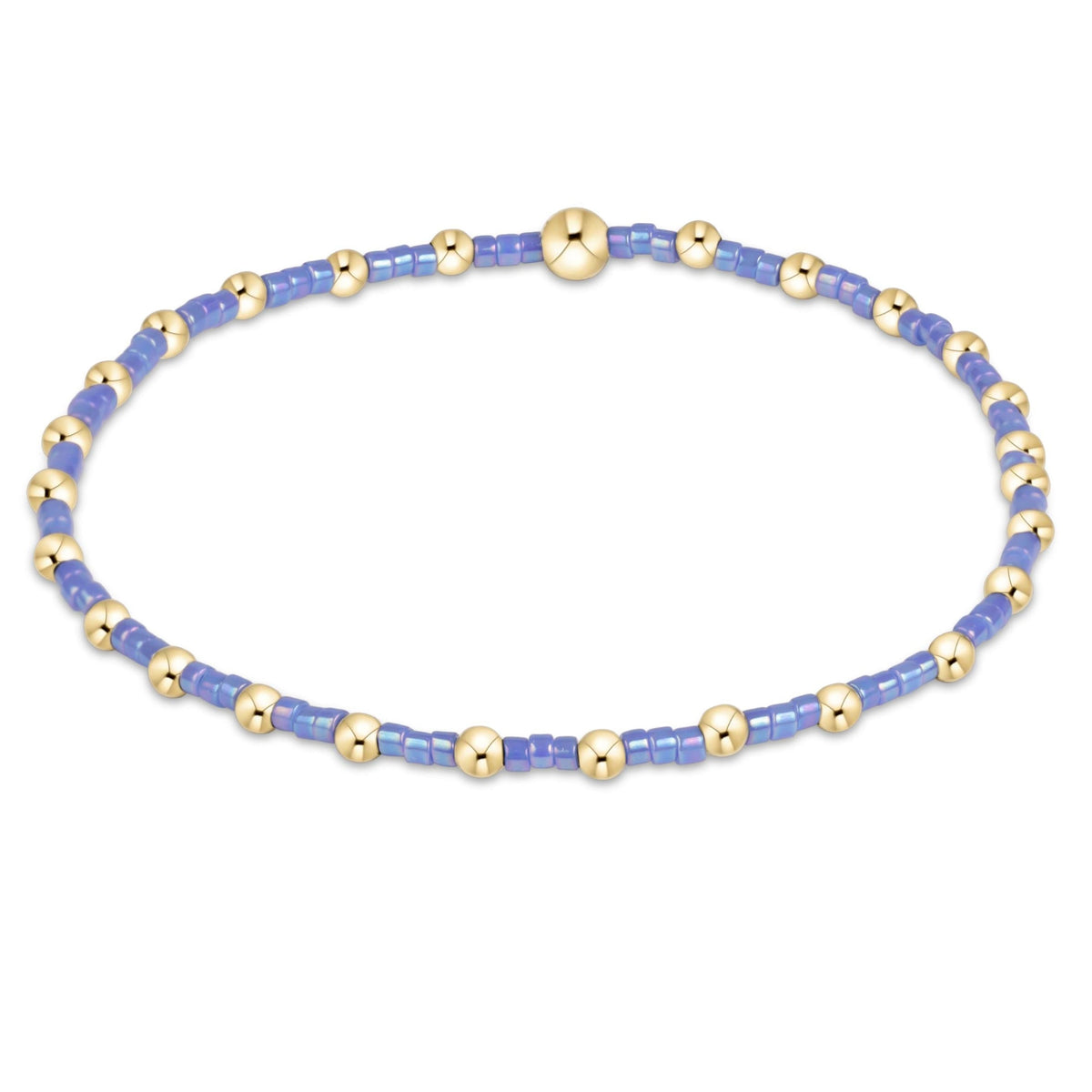 enewton Hope Sincerity Bracelet - Bright Blue shown flat on a plain white background