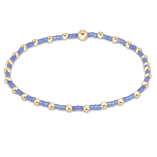 enewton Hope Sincerity Bracelet - Bright Blue shown flat on a plain white background