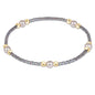 enewton Hope Purpose Pearl Bracelet - Morning Mist shown flat on a plain white background
