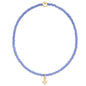 enewton Hope Classic Bright Blue Signature Cross Bracelet shown flat on a plain white background