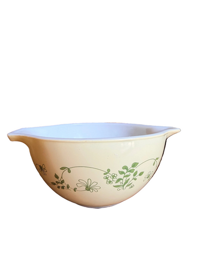 Vintage Pyrex 441 Shenandoah Pattern Cinderella Mixing Bowl