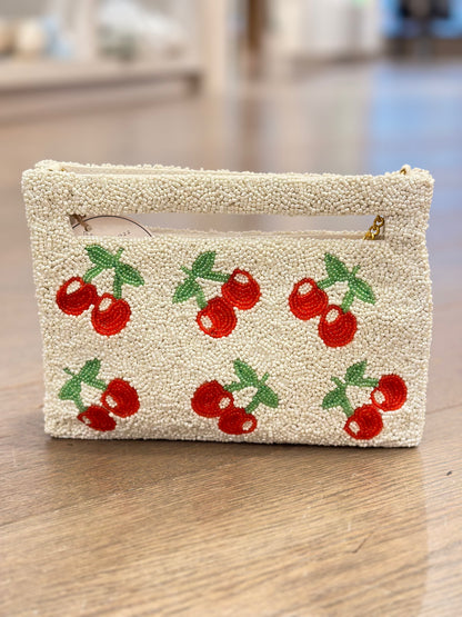 Cherries Handled Clutch