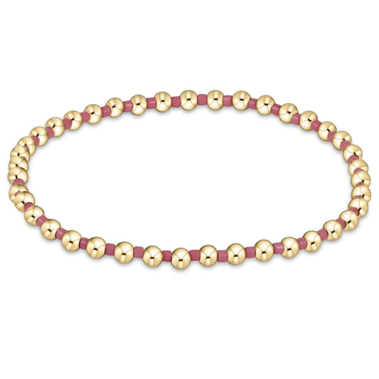 Hope Grateful Bracelet - Bright  Pink