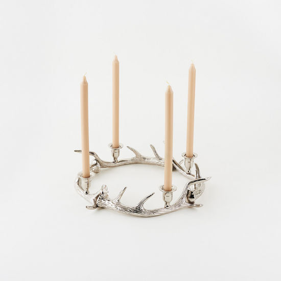 Antler Wreath Candle Holder