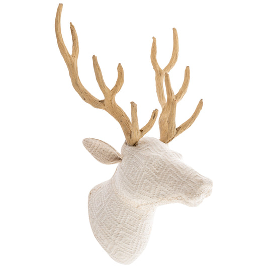 Cotton Mache Deer Head