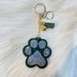 Paw Print Key Chain