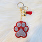 Paw Print Key Chain