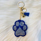 Paw Print Key Chain