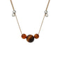 Gemstone Trio — 4mm + 6mm Gemstone Necklace