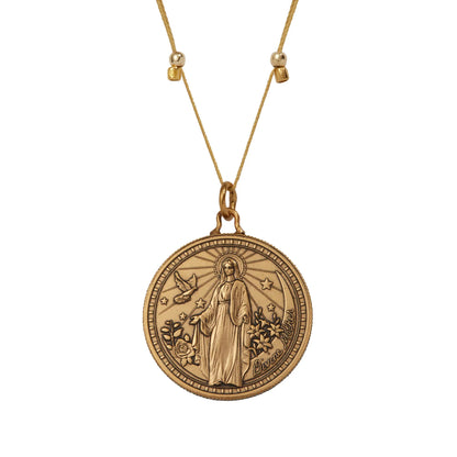 Mother Mary + Archangel Michael Protection Necklace