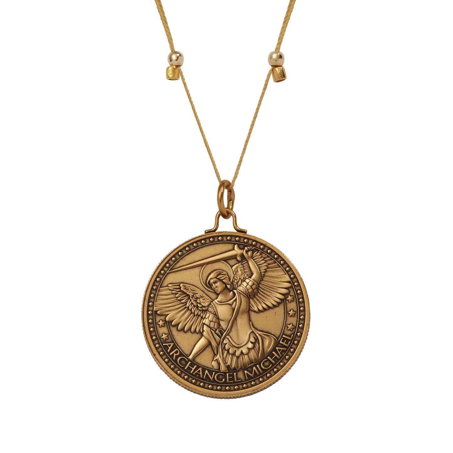 Mother Mary + Archangel Michael Protection Necklace