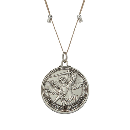 Mother Mary + Archangel Michael Protection Necklace