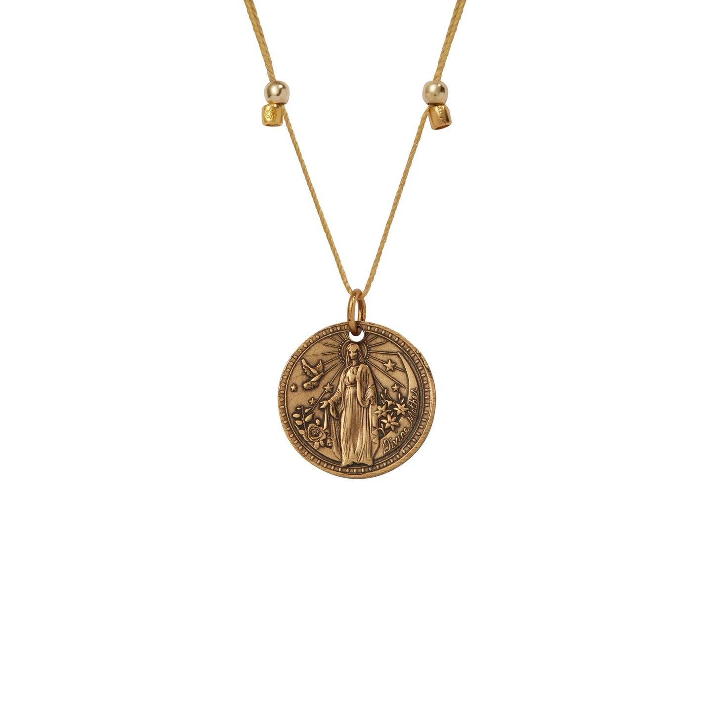 Mother Mary + Archangel Michael Protection Necklace