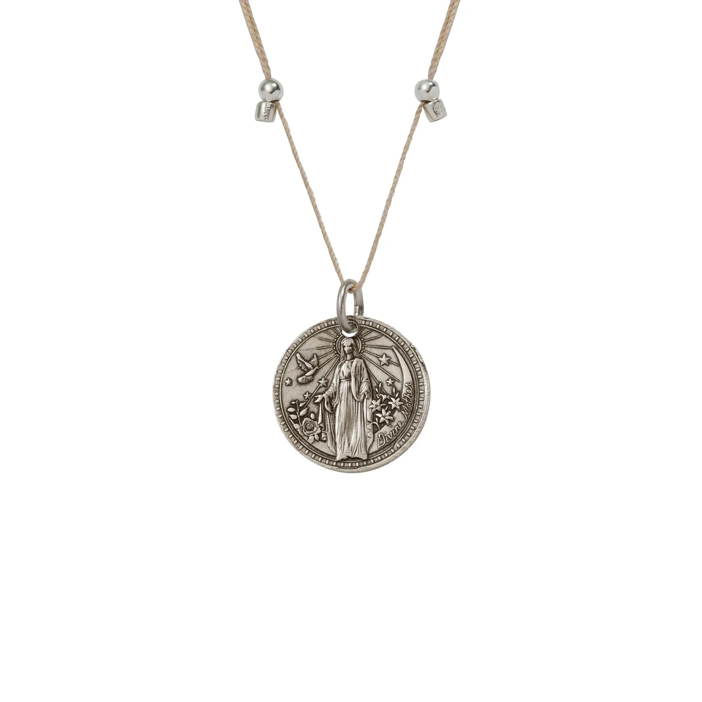 Mother Mary + Archangel Michael Protection Necklace