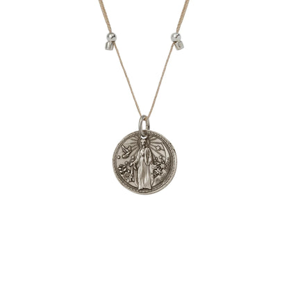 Mother Mary + Archangel Michael Protection Necklace