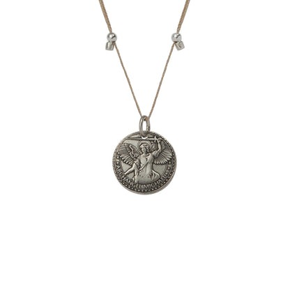 Mother Mary + Archangel Michael Protection Necklace