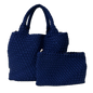 Lily Woven Neoprene Tote with Pouch