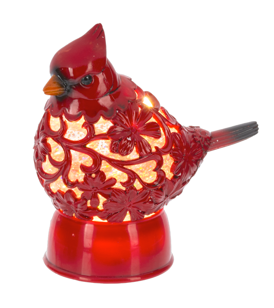 LED Shimmer Cardinal