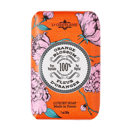 La Chatelaine Orange Blossom Luxury Soap