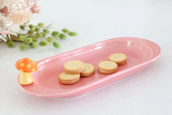 Fiesta Bread Tray and Tea Pot Mini