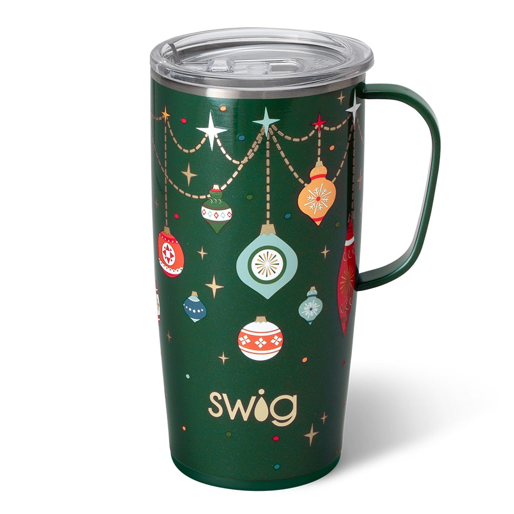 Winter Holiday Swig Travel Mug (22oz)