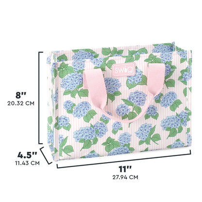 Hydrangeas Small Reusable Gift Bag