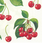 Luncheon Cherries Napkins Pack of 20