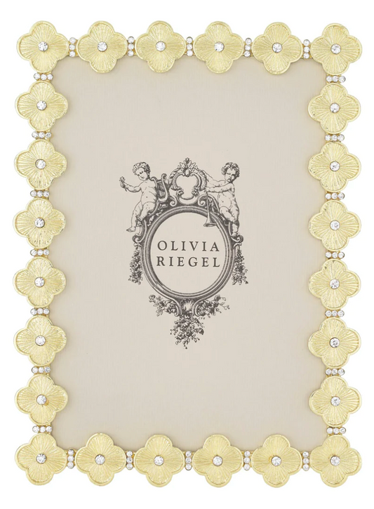 Olivia Riegel Gold Clover 5“ x 7” Frame