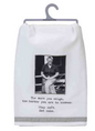 Stay Safe Eat Cake Kitchen Towel